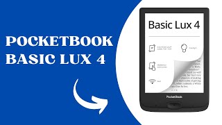 PocketBook Basic Lux 4  Lector de libros electrónicos  Tecnología de tinta electrónica [upl. by Nal]