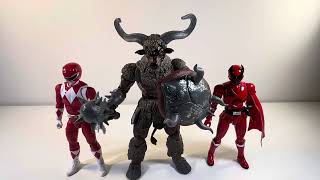 Hasbro Power Rangers Lightning Collection Mighty Minotaur Review [upl. by Michel750]