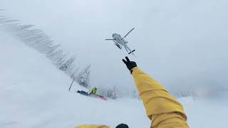 GoPro MAX at Eagle Pass Heli [upl. by Latoye40]