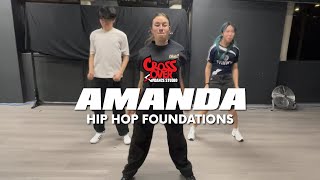 Hip Hop Foundations w Amanda  Crossover Dance [upl. by Shirberg456]