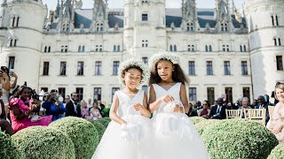 Beautiful Wedding in French Castle II Kelsey amp RenePhilippeFilm [upl. by Ailimaj361]