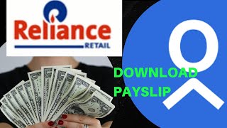 How to check Payslip in People first App Reliance retail  Internalview22 [upl. by Betteanne]