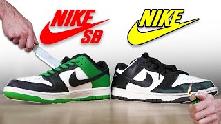 Are they really different Dunks vs SB Dunk [upl. by Maddeu619]