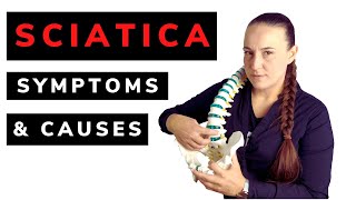 Sciatica causes and symptoms What is pinching sciatic nerve [upl. by Anaehr]