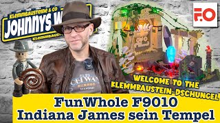 FunWhole F9010  Indiana James und der DschungelTemple des Klemmbausteins [upl. by Bigner]