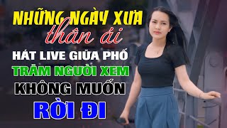 Thiếu Nữ Khmer Đứng Hát Bolero NHẠC VÀNG Giữa Phố Trăm Người Ghé Lại Xem Không Muốn Rời Đi [upl. by Ielerol834]