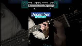 December  Collective Soul  Fingerstyle Intro TABS Tutorial  Dr Guitar [upl. by Nho]