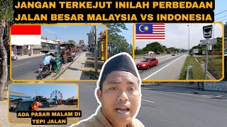 JANGAN HERAN INI PERBEDAAN JALAN RAYA MALAYSIA VS INDONESIA [upl. by Annovahs]