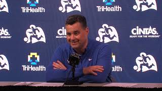 PRESS CONFERENCE  Coach Sean Miller Post Game After Creighton [upl. by Orlando]