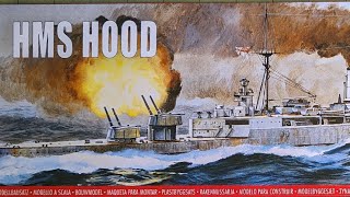 Part 2 HMS Hood 1600 scale by Airfix [upl. by Trenton]