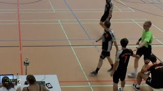 Handballregeln Stellungs bzw Laufspiel der Schiedsrichter bei Spiel ohne Torwart [upl. by Ahseyd]