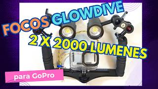 Focos para gopro 2 x 2000 Para macro [upl. by Bonine]