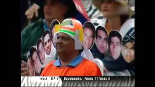 World Cup final 2003 Sehwag 82 against australia [upl. by Arted]