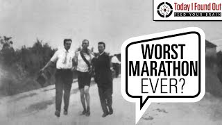 The Trials and Tribulations of 1904 Olympic Marathon Runners [upl. by Eentirb]