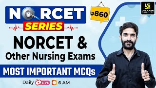 MSN PEDIA PHARMA  NORCET Series 860  NORCET amp All Nursing Exams Special Class  Raju Sir [upl. by Mcdonald]