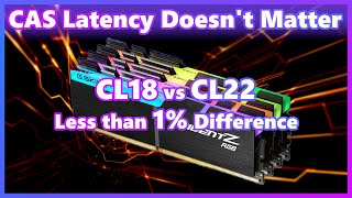 No CAS Latency doesnt matter on DDR4 either [upl. by Atnuhs]