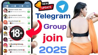 How to Add Telegram Group Links  Latest Telegram group link 2025  5000Girls Telegram group [upl. by Yralam710]