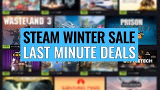 Die besten Deals kurz vor Schluss  Steam Winter Sale 2023 [upl. by Ahto]