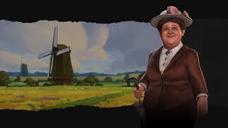 Netherlands Theme  Atomic Civilization 6 OST  Gaillarde Lesmerillone [upl. by Alphard]