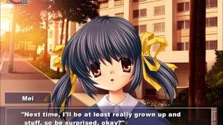 Lets Play Clannad Mei Final Part  Meis Ending [upl. by Nosde]