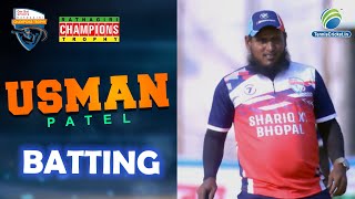 Usman Patel Batting  Ratnagiri Champions Trophy 2022 [upl. by Naimaj]