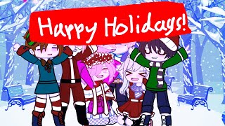 Candy cane lanetbhk gachaTerukanehananenemitsukouHoliday special [upl. by Lebasiairam]