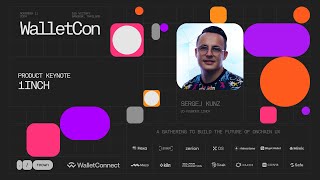 1inch  Sergrey Kunz  Keynote  WalletCon II 2024 [upl. by Kuth]