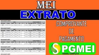 MEI  Como emitir Comprovante de Pagamento do MEI DASBoleto  PGMEI Versão Completa [upl. by Ravo]