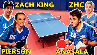 Worlds Biggest YouTubers Try Ping Pong [upl. by Angeline]