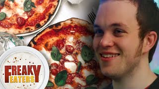 28 Year Old Tries Pizza For The First Time  Freaky Eaters [upl. by Adnawat]