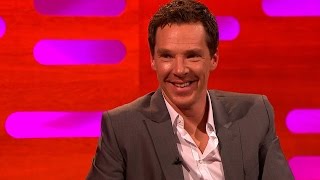 Benedict Cumberbatch cant say quotPenguinsquot  The Graham Norton Show Series 16 Episode 5  BBC [upl. by Anse]