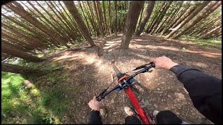 Innerleithen Downhill Full Run  Tweed Valley [upl. by Weigle]