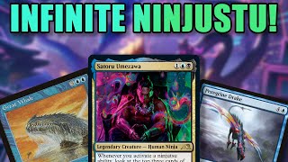 The Ultimate Ninjutsu Combo  Satoru Umezawa  Commander MTG Shorts [upl. by Gracye]