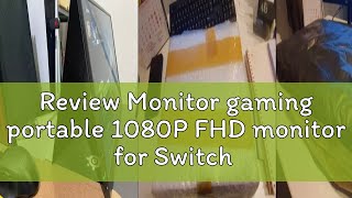 Review Monitor gaming portable 1080P FHD monitor for Switch XBOX PS4 Phone Laptop 156quot1920x1080p [upl. by Huan]