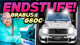 Der BOSS auf der STRAßE  BRABUS G800  LUXUS trifft auf POWER 🌍 [upl. by Ynaittirb]