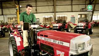 VST SHAKTI TRACTOR MT 270 Installation Video [upl. by Ailem]