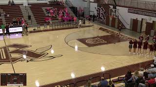 Riverside High School vs Ridgefield Junior High Boys Freshman Basketball [upl. by Yadahs713]