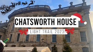 Chatsworth house amp Light trail 2023 [upl. by Rosati306]