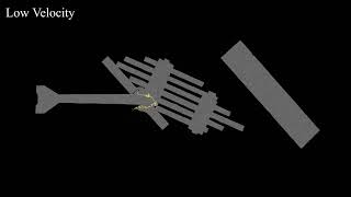 3BM26 APFSDS vs Abrams lower glacis SST [upl. by Ahearn143]