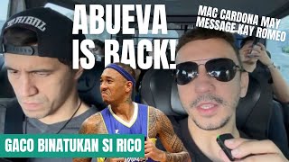 CALVIN ABUEVA IS BACK WITH ROMEO SINO ANG TOTOO BULLY SA PBA MC [upl. by Llyrpa]