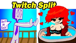 Friday Night Funkin VS Twitch Split  Full Demo FNF MOD [upl. by Karr]