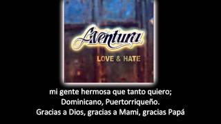 Aventura  Aventura song lyric  letra [upl. by Thierry703]