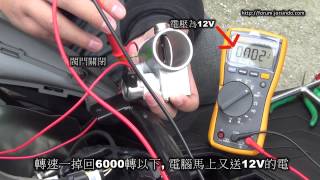 Jorsindo KYMCO G6 VACS 可變進氣系統 控制方法 [upl. by Meibers63]