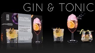 GIN AND TONIC REVOLUTION Molecular Gastronomy Kit Mixology Gifts Set By MoleculeR [upl. by Peregrine]