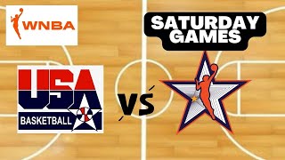 WNBA All Star Game 2024 Predictions Today 072024 FREE PICKS  USA Vs Team WNBA [upl. by Adella]