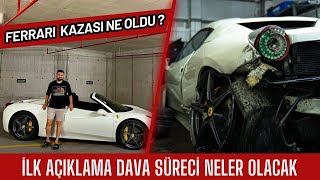 Ferrari Kaza Sonrası İlk Açıklama I Pirelli amp Ferrari Davası [upl. by Novyar]