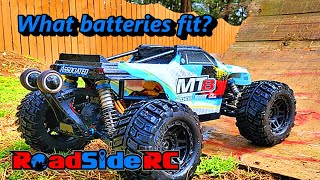 Team Associated Rival MT8  What Batteries Fit 3S and 4S [upl. by Ahsei]