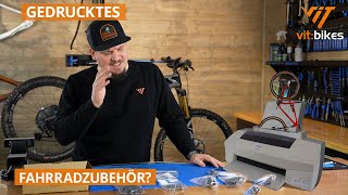 Fahrradteile aus dem Drucker 🤔🚵 LVTech Halterlösungen [upl. by Shanan557]