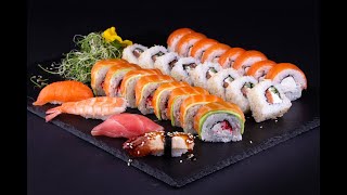 Japanese Authentic Food  SUSHI  Tokyo Japan [upl. by Wightman]