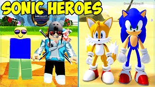 How To Be Sonic And Tails in Roblox Sonic Speed Simulator with GravyKoalaMan [upl. by Aicena600]